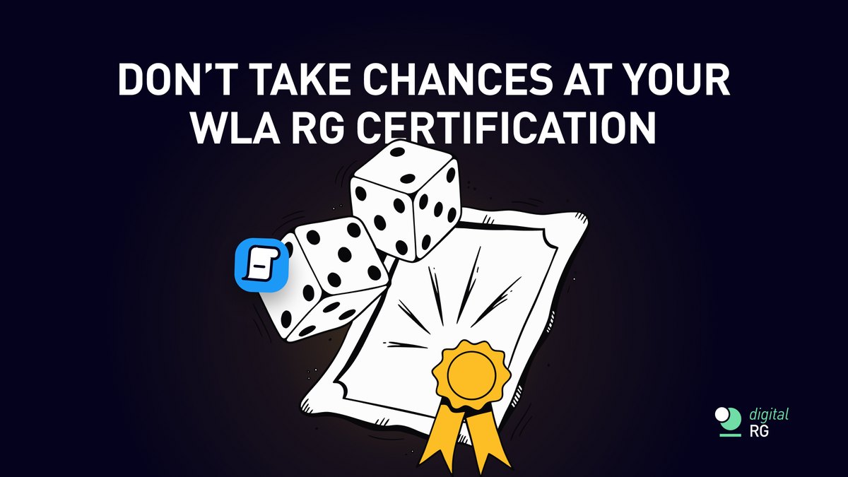 Don’t take chances at your WLA RG certification