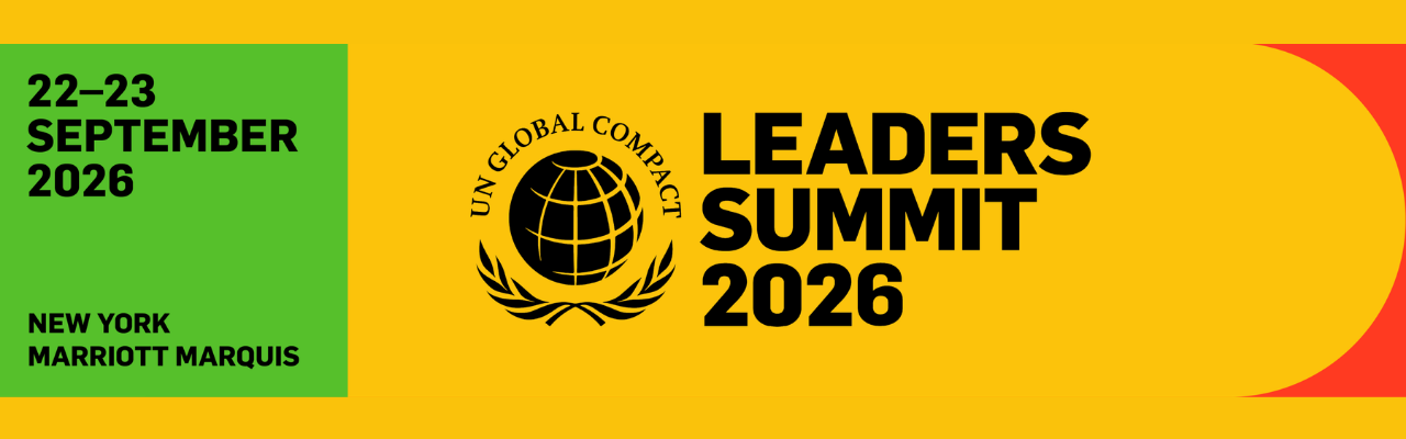 UN Global Compact Leaders Summit 2026